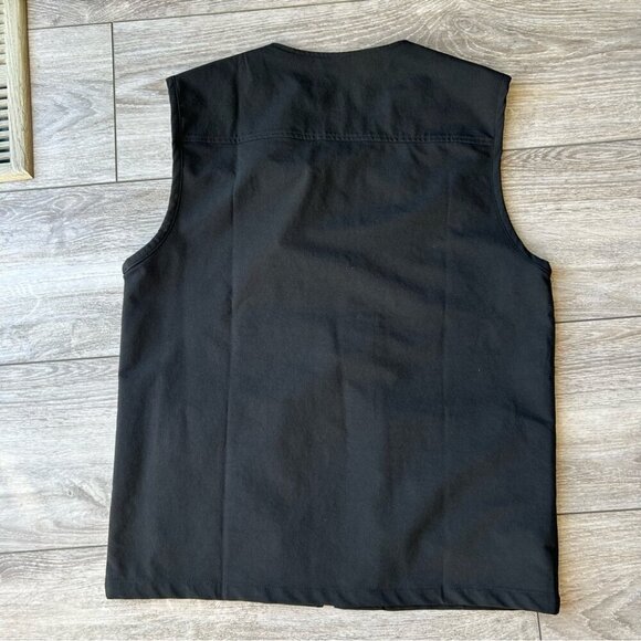Mauvais Utility Cargo Vest In Black - Picture 9 of 11